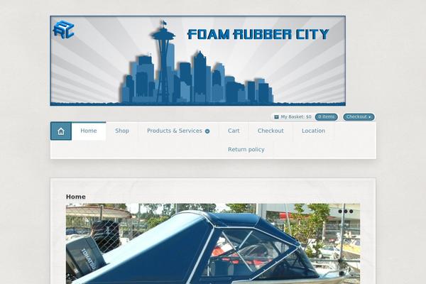 Artificer theme site design template sample