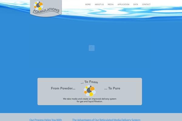 District theme site design template sample