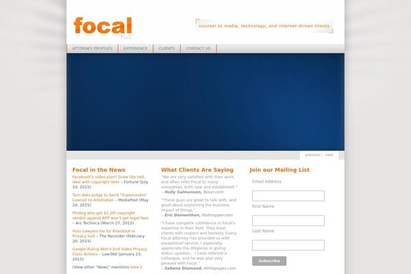 Sealight theme site design template sample