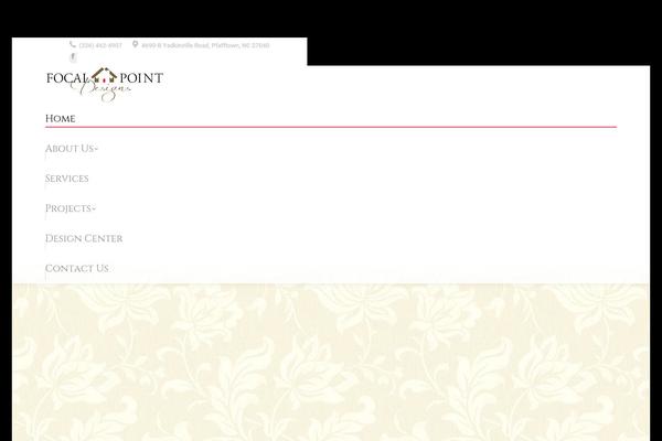 The7 theme site design template sample