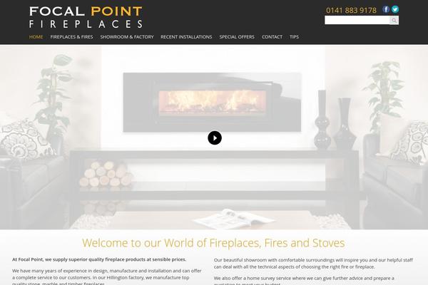 Focal theme site design template sample
