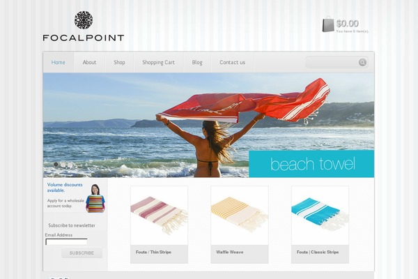 Viroshop theme site design template sample