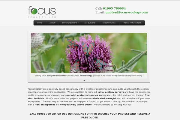 Rise theme site design template sample