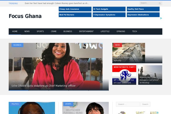 Spartan theme site design template sample