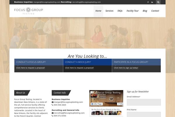 Gameplan theme site design template sample