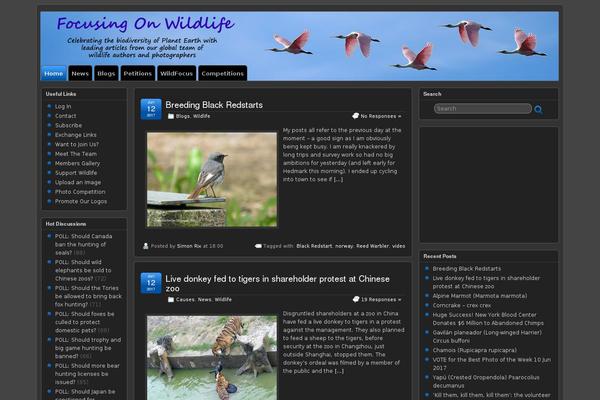 Site using WP Biographia plugin