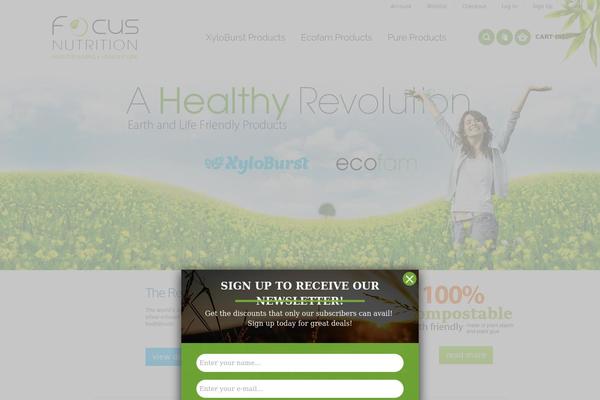 focusnutrition.com site used uDesign