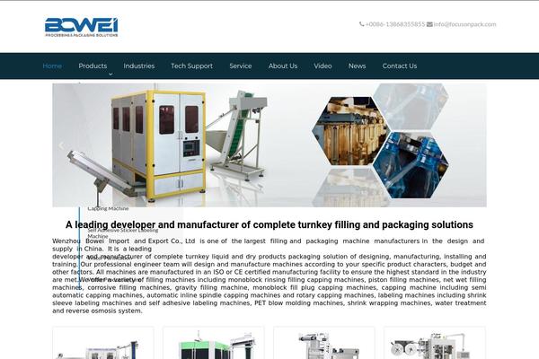 Factoryplus theme site design template sample