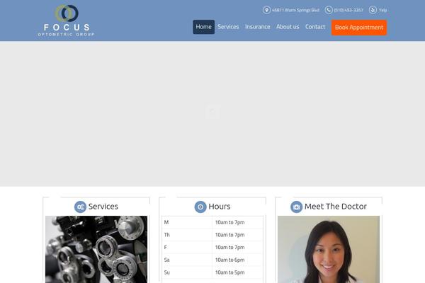 Twenty Fifteen theme site design template sample