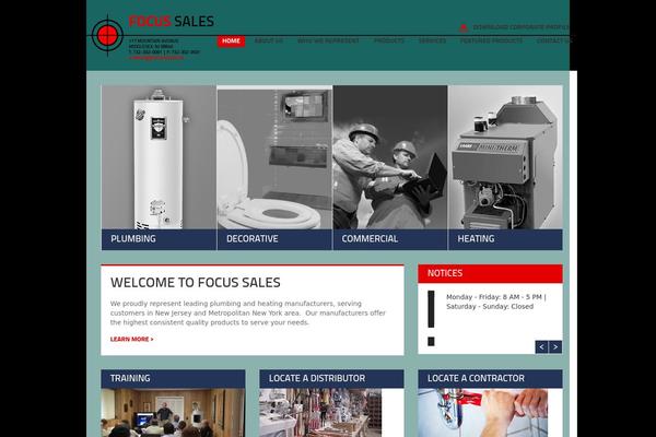 Fs theme site design template sample