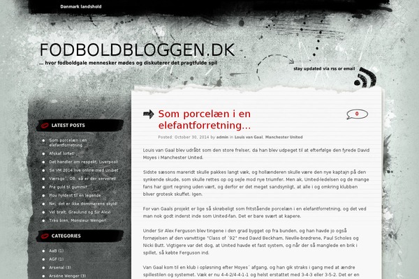 fodboldbloggen.dk site used Greyzed