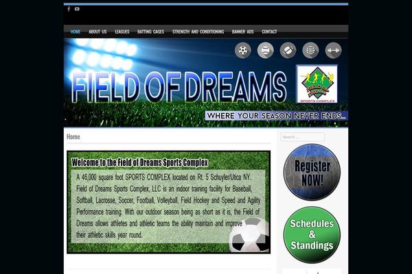 SPORTY theme site design template sample