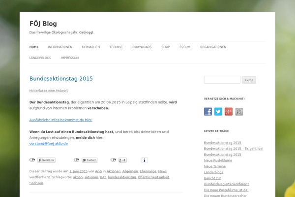Site using Social Media Widget plugin