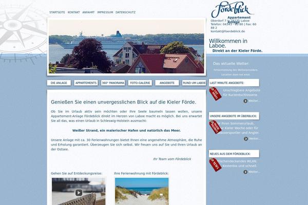 Sandbox-child theme site design template sample