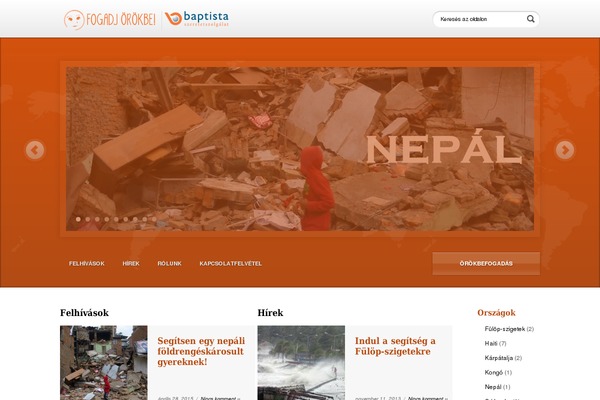 Aid theme site design template sample