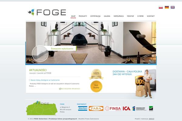 Szablon theme site design template sample