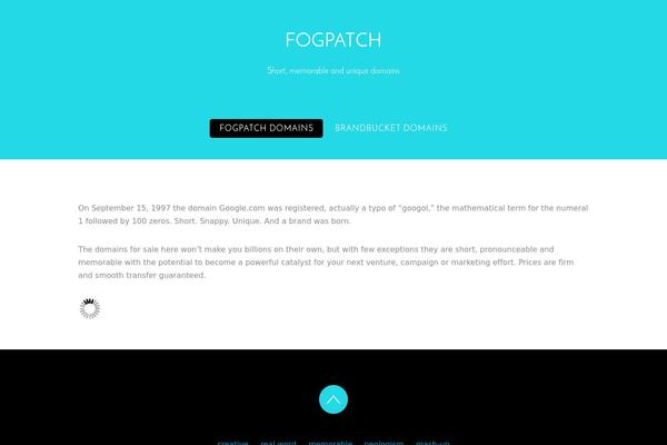 Flat theme site design template sample