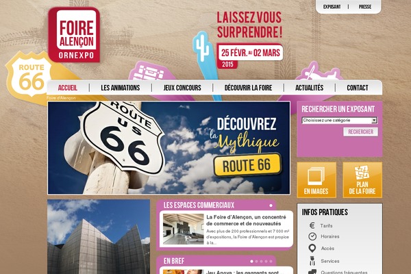 Continuum theme site design template sample