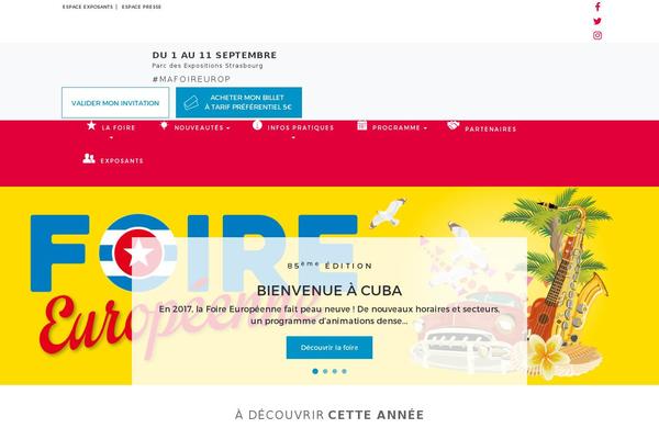 foireurop.com site used Foireurop