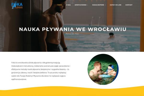 Innovation theme site design template sample