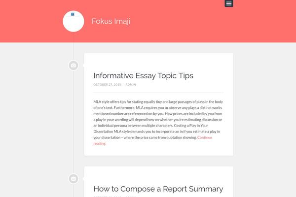 Lingonberry theme site design template sample