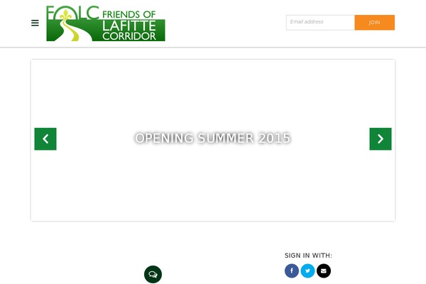 NonProfit theme site design template sample