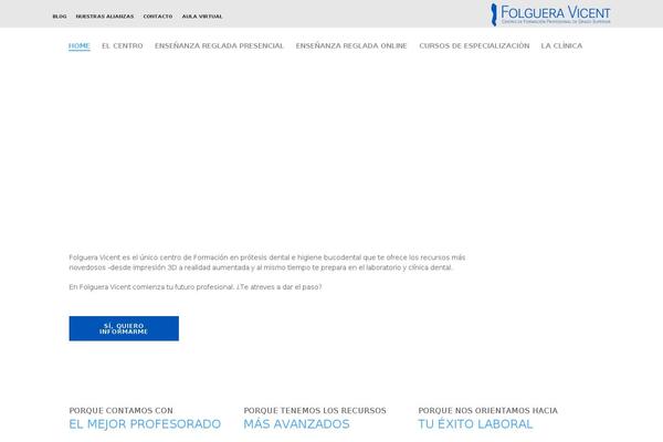 Jupiter Child theme site design template sample