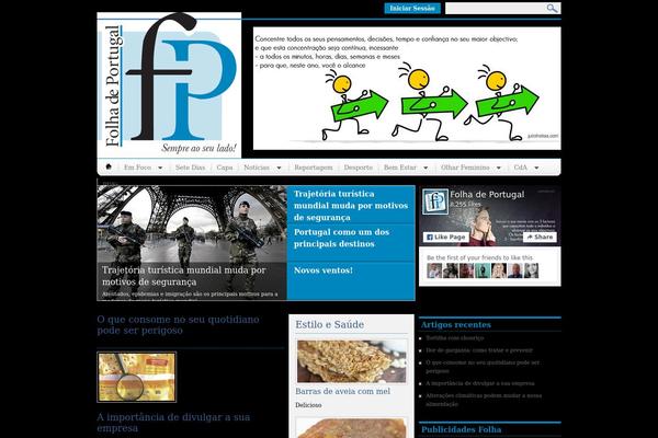 folhadeportugal.pt site used Fivecast