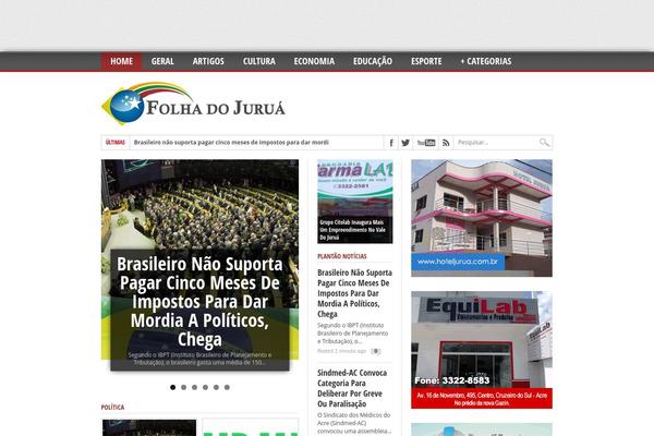 Max Mag theme site design template sample