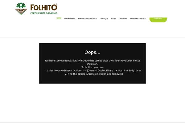 Site using Fusion-builder plugin