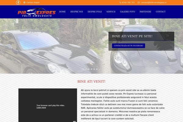 Stelea theme site design template sample