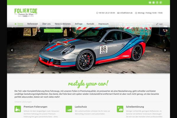 foliert.de site used Dt-the7.2_v.2.3.2