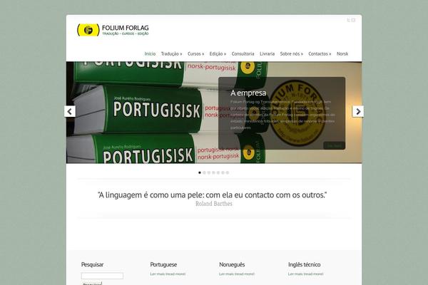 Chameleon theme site design template sample