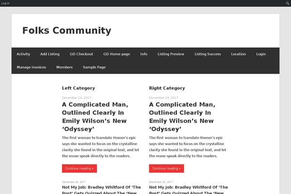Site using User Submitted Posts plugin