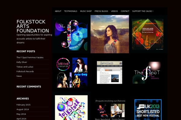 Xenon theme site design template sample