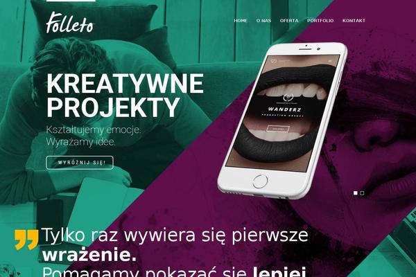 folleto.com.pl site used Folleto