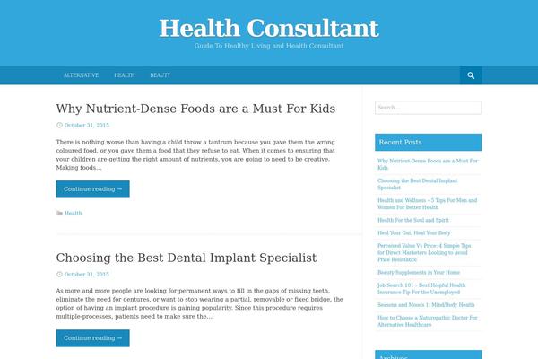 Earth Pro theme site design template sample
