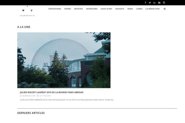 Site using WP Frontpage News plugin