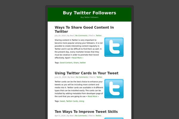 QuickPic theme site design template sample