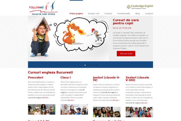followme.ro site used Followme