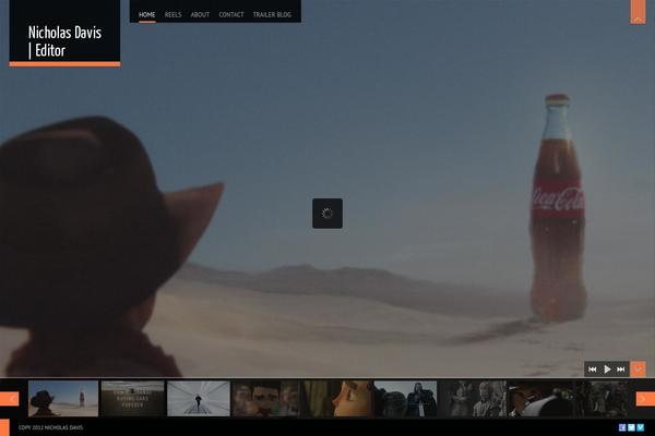 Invictus theme site design template sample