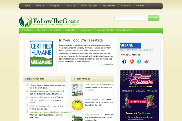 EarthlyTouch theme site design template sample