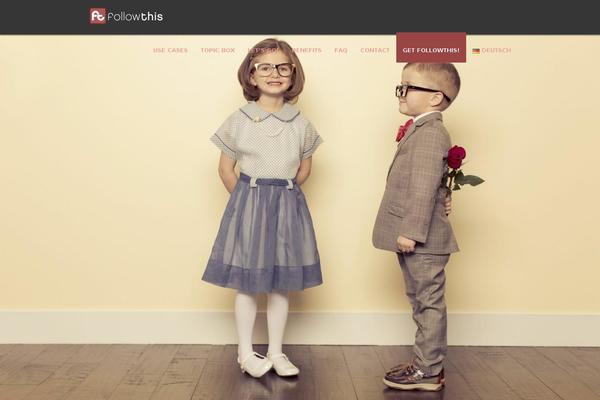THEONE theme site design template sample
