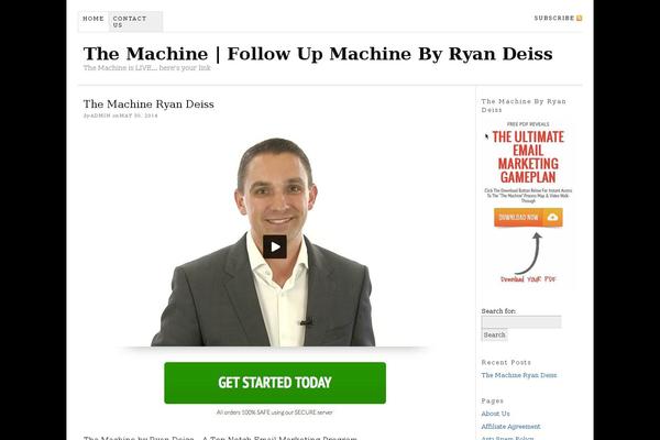 Site using Email_post plugin