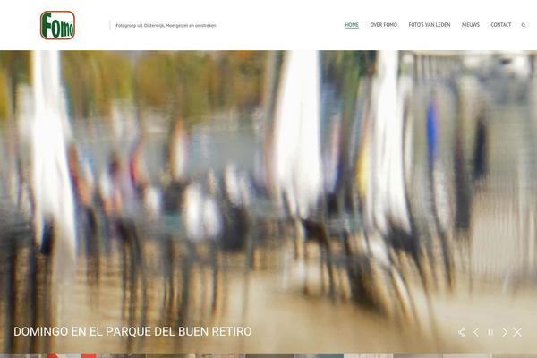 Oyster theme site design template sample