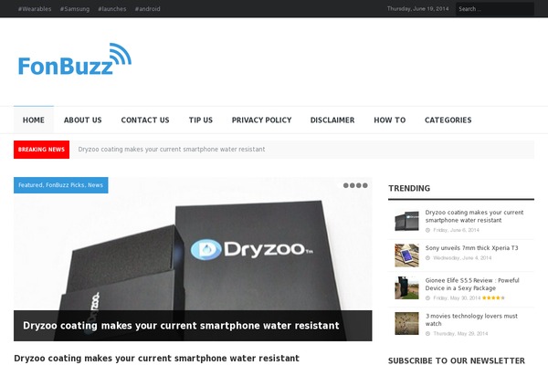fonbuzz.com site used Renad