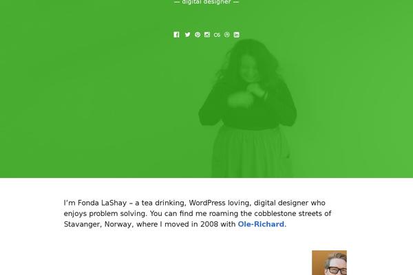 Site using Instashow-lite plugin