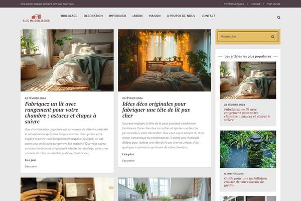 Bourz theme site design template sample