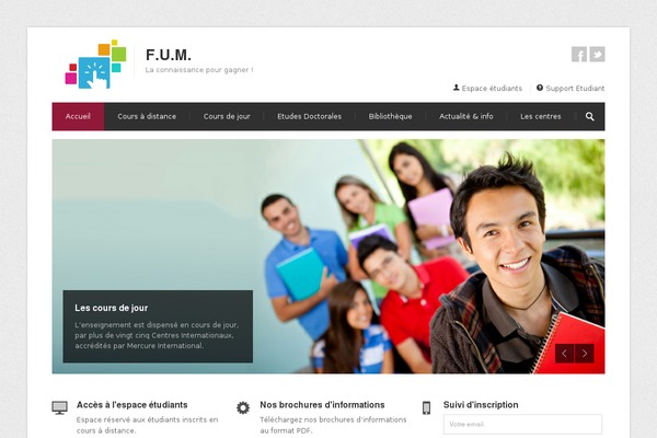 Centum theme site design template sample