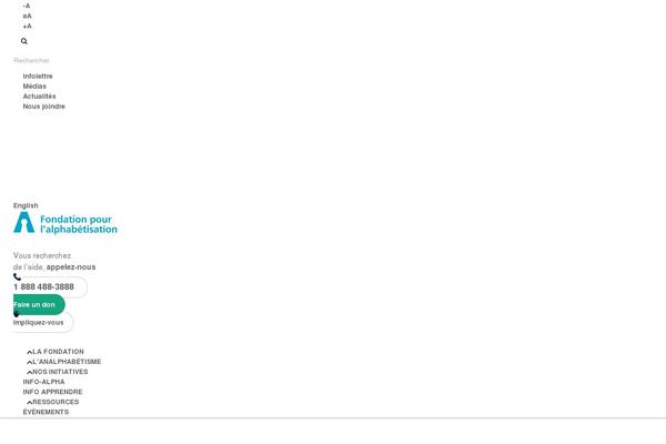 Site using Wp-accessibility-helper plugin